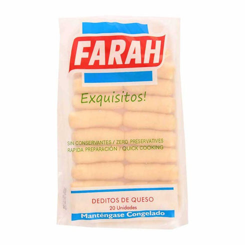 deditos de queso farah 20u 400g freir
